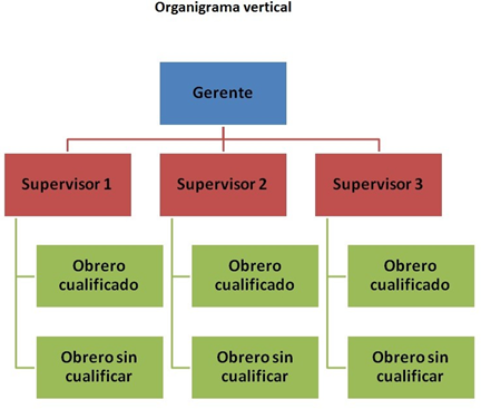 Organigrama vertical