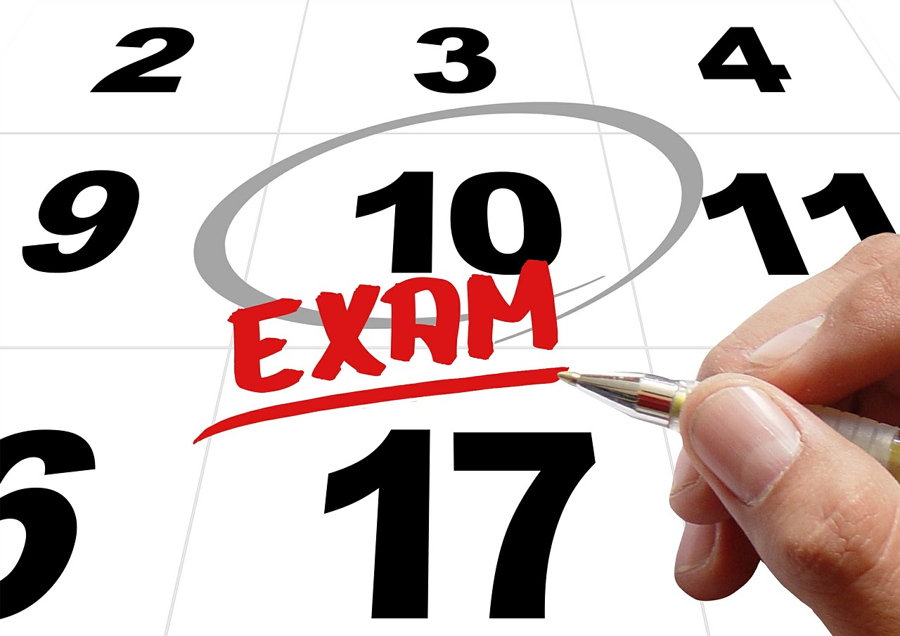 Calendario examen